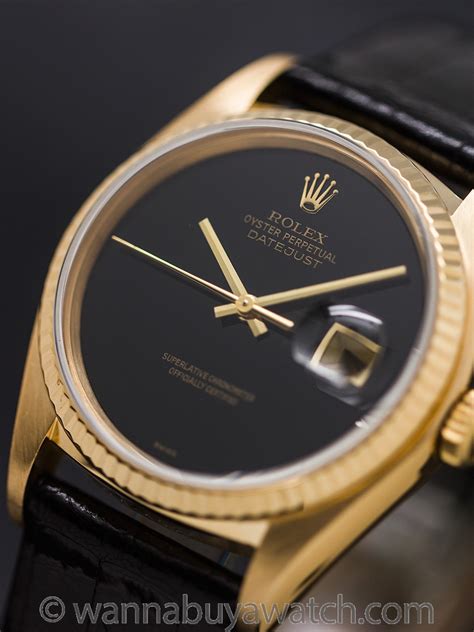 rolex 16018 onyx dial|rolex 1601 price.